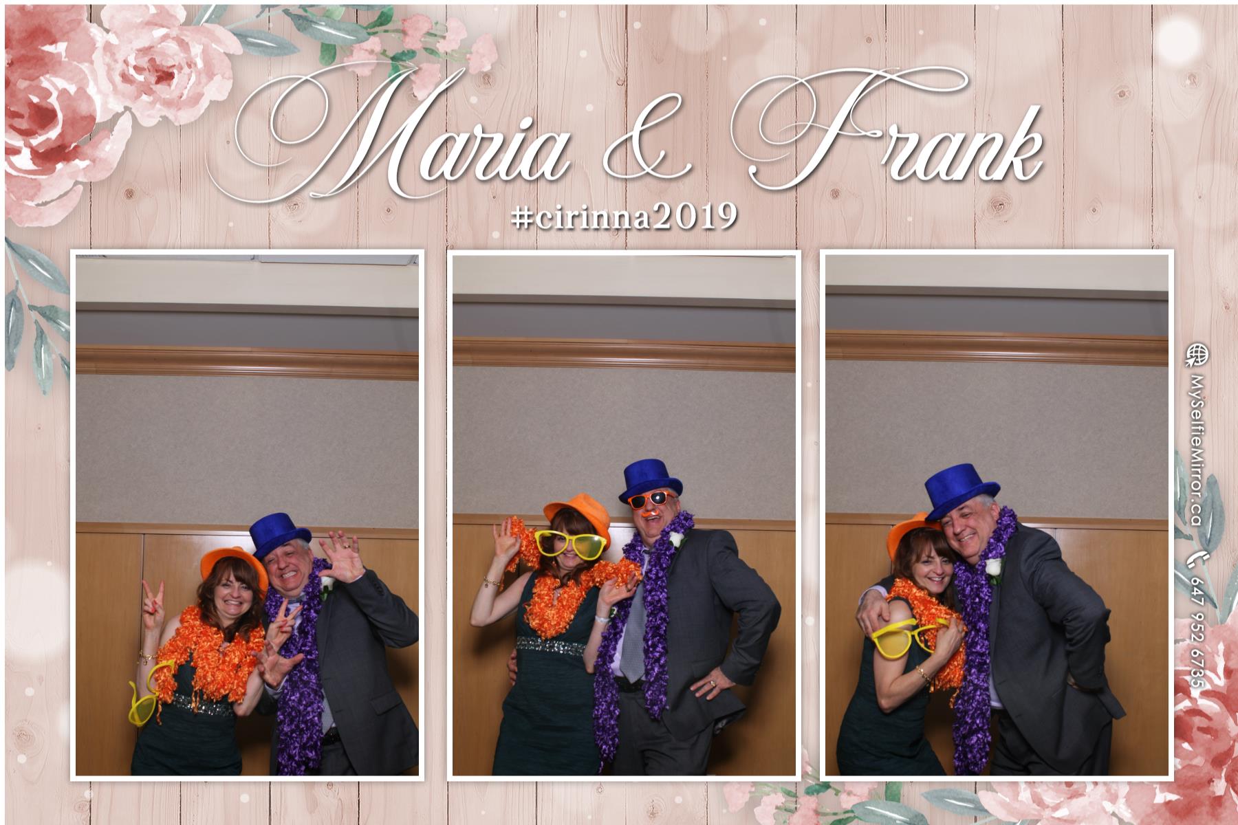 Wedding of Frank and Maria  | View more photos from the event at gallery.myselfiemirror.ca/u/romanmyselfiemirrorca/Wedding-of-Frank-and-Maria